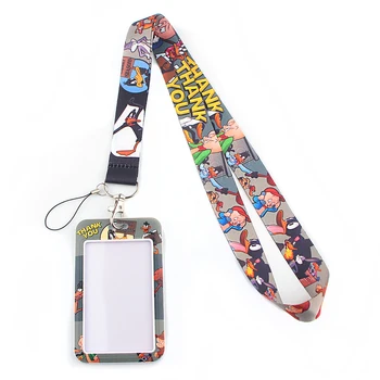 DZ1341 Uus Koomiks Anime Lanyards Peamiste kaelarihma Kaardi Pääsme Jõusaal võtmehoidja kaelapaela kinnitamine Võtme Omanik DIY Riputada Nööri Võtmehoidja