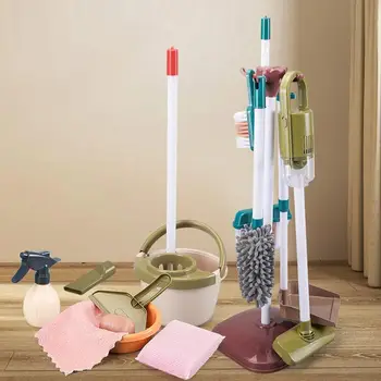 Laste Haridus Simulatsiooni Mängida Maja Mänguasi Poiss Ja Tüdruk Koolitus Cleaning Tool Set Top Värk Asju Puhastamiseks ja Lastele