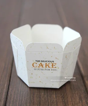 Tasuta Kohaletoimetamine paber küpsetamine tassi cupcake juhul, ühekordsed muffin square kook cup voodrid, karbid karbid pulmapidu tarvikud