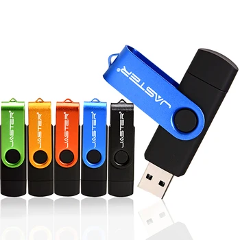 Tasuta TYPE-C-Adapterid-USB-Flash-Drive 64GB Micro-USB-Smart Telefoni Pliiatsi Drives Väline Ladustamine Tasuta võtmehoidja Memory Stick U Disk
