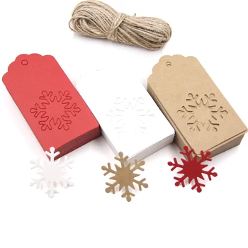 50TK Valge&Punane Jõupaber Sildid Käsitöö/Tänan Teid DIY Crafts Labels Jõulud Soosib Riputada Silt Kingitus Pakkimise Tarvikud