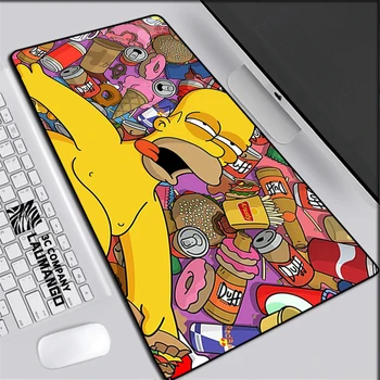 Pc Gamer Tarvikud Simpson-s Mousepad Xxl Gaming Mouse Pad Laua Protector Klaviatuuri Matt Suur Anime Pikendada, Hiired, Klaviatuurid