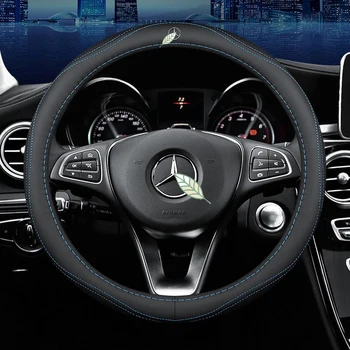 2021 Nahk Auto rooli kate Non-slip Jaoks Mercedes-Benz GLS GLC GLE GLA EQA S500 CL500 S R A B C E-Klassi AMG GT 1