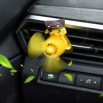 Parfüümid Clip Pikachus Auto Õhuvärskendaja Auto Salongi Parfüümi Klamber Lõhnaaine Ornament Autod Tarvikud 1