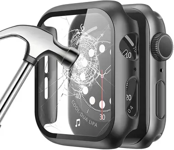 Klaas+Kate Apple Watch juhul 44mm 42mm 45mm 40mm 41mm 38mm iWatch Accessorie Ekraani Kaitsekile Apple vaadata serie 3 4 5 6 SE 7 1