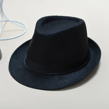 Uus Meeste Müts Fedora Müts, Retro Fashion Jazz Müts Laia Ääreni Müts Paar Müts Summer Pallija Müts Väljas Panama Müts 1