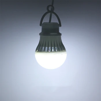 Öö Valguses USB LED Lamp Kaasaskantav LED Lamp 3W 5W 7W Pirn Väljas, Telkimine Valgus, 5V Lugemise Raamat Lamp energiasääst Avarii Lamp 1