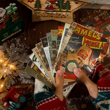 8packs/PALJU nostalgilised jõulud seeria retro raamatu sõnum memo pad 1