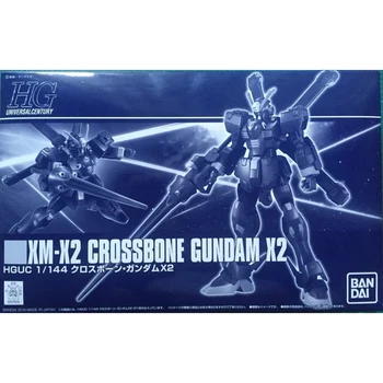 Bandai Gundam Model Kit Anime, Joonis PB Piiratud HGUC XM-X2 Crossbone X2 Tõeline Gunpla Mudel Tegevuse Mänguasja Joonis Mänguasjad Lastele 1