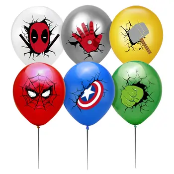 10tk 12inch Disney Super Kangelane Spiderman Õhupalli Lateks Õhupallid Kids Sünnipäeva Kaunistamiseks Beebi Dušš Õhupallid Spider Mänguasjad 1