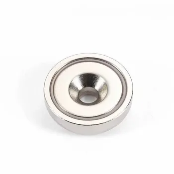 D16 D20 D32 36mm neodüümi cup pot magnet basewith peitpeakruvi auk alalise magnetvälja chuck müügiks 1