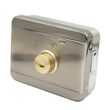 DC12V Kanne Elektrooniline Ukse Lukk Anti-varguse Elektrilised Rim Lock Metallist Uks, Värav, elektriline lukk smart ukse lukk 1