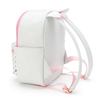 Hello Kitty fashion uus tikitud peace kassi seljakott värviga värske väikesed pu nahast kott 1