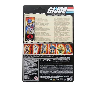 Hasbro Tõeline Anime Arvandmed G. I. Joe Cobra Sobiks Retro Kaardi Tegevuse Näitajad Mudel Kogumise Hobi Kingitused, Mänguasjad 1