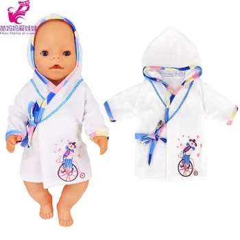 43 cm doll riided pajama komplekt, sobib 18 tolli tüdruk nuku riideid beebi tüdruk kingitus mänguasi 1