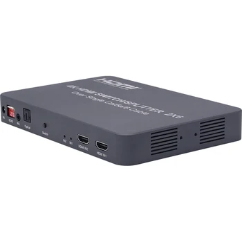 4K 2x6 HDMI Lüliti Splitter 1080P Audio-Video Converter 4 RJ45 Ethernet CAT6 Kaabli Pikendamine 100M Extender sülearvutist TV Monitor 1