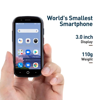 Unihertz Jelly 2 Mini Android 10 Mobiiltelefon 6GB 128GB 4G Mobiilne Telefon Okta Core Helio P60 Nutitelefoni 16MP Kaamera 2000mAh Dual SIM 1