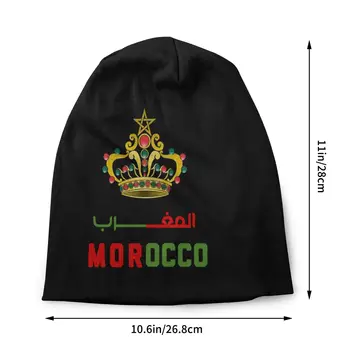 Maroko Kuningriigi Skullies Beanies Maroko Lipp Mütsid Hip-Hop Mehed, Naised, Mütsid Suvel Termilise Elastne Mütsi Kudumise Kübarad 1