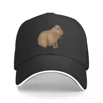 Capybara Baseball Cap Sherlock capybara Kpop Pesapalli Müts Mood Polüester Naiste Vintage Logo Kork 1