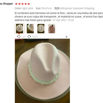 Naiste Mütsid Uued Fedora Lai Nokk Band Vöö Pearl Panama Fedora Ametliku Kiriku Pulm Luksus Fedora Felted Mütsid Sombreros De Mujer 1