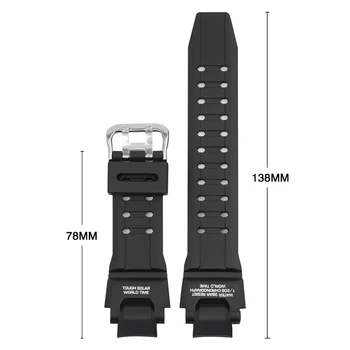 PU Bänd Vaadata Rihma Casio G-shock GW-4000 GA-1000 GW-A1000 GW-A1100 G-1400 Watchband Käevõru Vöö Vaadata Tarvikud 1