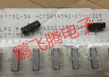 10TK/palju Imporditud Jaapani ALPID SSSS212301 micro plaaster toggle switch 4 jalga 3 käik servast dial lükake lüliti 1