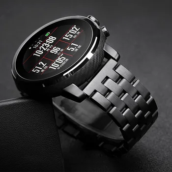 20mm 22mm Watch band Samsung Galaxy Vaata 3 41 45mm Roostevabast Terasest Amazfit Tempo Stratos Rihm Amazfit Piiripunkti Huawei GT2 1