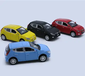 1:34 sulam, tõmba tagasi, auto mudel,kõrge simulatsiooni Pekingi kaasaegse i30,metallist diecasts,kogumise mänguasi sõidukid,tasuta shipping 1