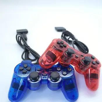 Wired Controller mäng draiverid Sony PS2 Playstation2 Dual Shock Konsooli Video Mängu Juhtnuppu mäng draiverid Pikk Kaabel Joypad dropship 1