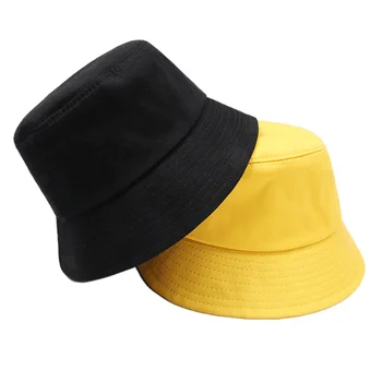 Uus Unisex Puuvill Kopp Mütsid Naiste Suvine Päevitus-Panama Müts Meeste Puhta Värvi Sunbonnet Fedoras Väljas Kalamees Müts Beach Ühise Põllumajanduspoliitika 1