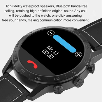Uus Juhtmevaba Laadimise Bluetooth Kõne 454*454 Full HD Ekraan Smart Watch EKG PPG Pöörlevad Nuppu Smartwatch Meeste Pikk Aku 1