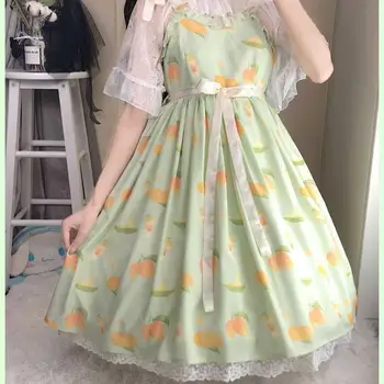 Tee Pool Jaapani Stiilis Tüdruk armas pehme jää lolita cosplay Pits kleit Neiu Kostüüm kleit 2