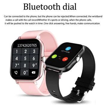 2022 Uus Smart Watch Naiste Mood Bluetooth Kõne Vaata Fitness Tracker Veekindel Sport Daamid Mehed Smartwatch Android ja IOS 2
