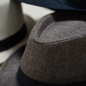 Uus Meeste Müts Fedora Müts, Retro Fashion Jazz Müts Laia Ääreni Müts Paar Müts Summer Pallija Müts Väljas Panama Müts 2