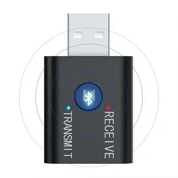2 IN 1 Saatja&Vastuvõtja Bluetooth ABS PC MP3/MP4 USB Traadita 24 (mbit / s) 42*25*11mm 5.0 Lisavarustus Audio 2