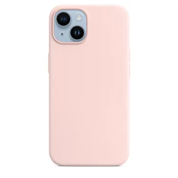 Algne Vedela Silikooniga Juhul iPhone 14 Pro Max 14 Pluss 14Pro 14Plus Kate Apple Magsafe Toetada Traadita Magnet Laadimine 2