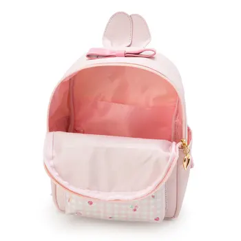 Hello Kitty fashion uus tikitud peace kassi seljakott värviga värske väikesed pu nahast kott 2