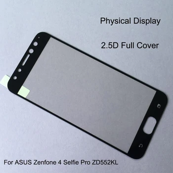 ZD552KL Klaasi Täis Kaas ASUA Zenfone 4 Selfie Pro ZD552KL Karastatud Klaasist Ekraan Kaitsja Jaoks Zenfone 4 Selfie Pro 2