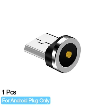 Magnetic Plug Kaabel Micro-USB-C-Tüüpi USB-C 8 pin Pistik Kiire Laadimine Magnetiga Laadija Juhtme Pistikud 2