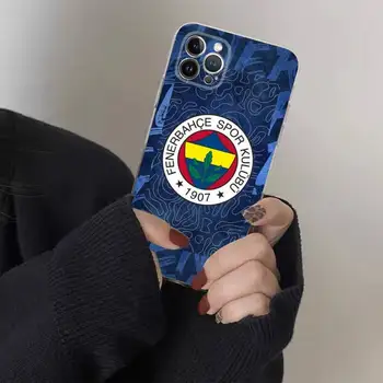 Türgi Fenerbahce Jalgpalli Telefon Case For iPhone 14 11 12 13 Mini Pro XS Max Katte 6 7 8 Plus X-XR SE 2020 Funda Kest 2