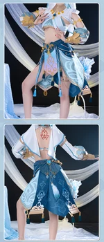 Nilou Cosplay Kostüüm Mängu Genshin Mõju Nilou Seksikas Naiste Cosplay Kostüüm Pool Komplekt täiskomplekt genshin anime riided kingitus 2