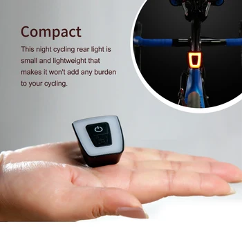 3 Transpordiliikide Jalgratta Tagumine Tuli Öösel Jalgrattaga Ohutus Hoiatus LED Taillight USB Laetav Jalgratta Lamp Jalgratta Tarvikud 2