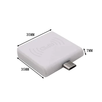 Rfid Smart Chip ID-Kaardi Lugeja Em4100 Tk4100 Pääsme Võti Otg Loe 125khz Silt, Märk Toetada Windows/Android-Kaardi Lugeja 2