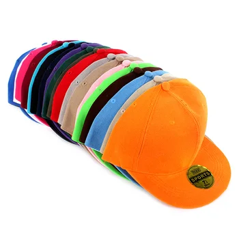 12 Värvi Reguleeritav Mehed Naised Baseball Cap Tahke Hip-Hop Snapback Korter Saavutas Hat Visor 2