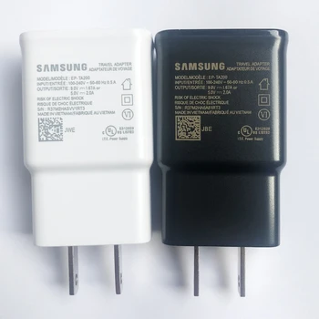 Originaal Samsung EP-TA200 ELI ja USA Kiire Laadija Kiire Travel Adapter Galaxy S10 S9 S8 S7 S6 Edge Pluss J5 J7 J3 Lisa 9 8 7 5 3 2