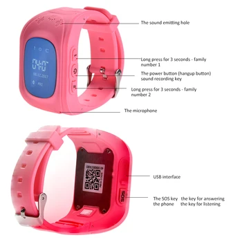 Laste Smart Watch SOS Vaata Telefon Veekindel Smartwatch Lastele LBS GPS-Dual Positioning System Kingitus Poisid Tüdrukud 2