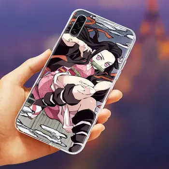 Jaapani Manga ja Anime Demon Slayer Selge Silikoon Kate Samsung Galaxy Märkus 20 Ultra 5G 8 9 10 Lite Plus A50 A70 A20 A01 Juhul 2