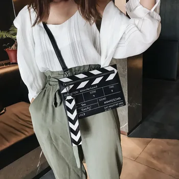Naiste Shouler Kotid Naljakas Film Prop Disain Tähed Sidur Kott Armas Pu Nahast Crossbody Messenger Bag Lady Väikesed Rahakotid 2