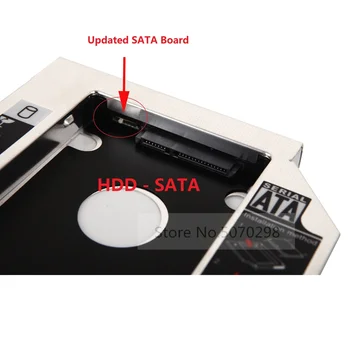 2. Teine HDD SSD kõvaketas Optiline bay Caddy Adapter Lenovo IdeaPad G430 G450 G530 G550 G560 G565 2