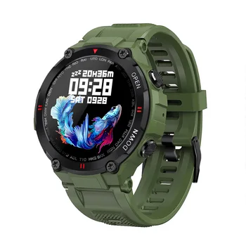 K22 Smart Watch Mehed Bluetooth Kõne Kohandatud Vaadata 1.28 tolline IPS Nägu Smartwatch Aku 400Mah Sport Watchs Vs T-Rex Pro Meestele 2